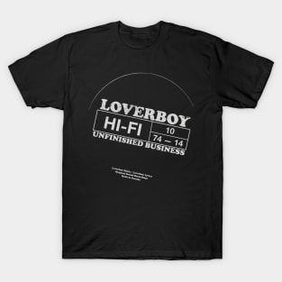 Loverboy Vintage HIFI White T-Shirt